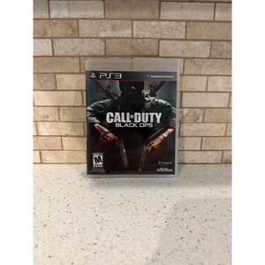 Call of Duty‎ Black Ops Sony PlayStation 3 PS3 Video Game Complete Tested